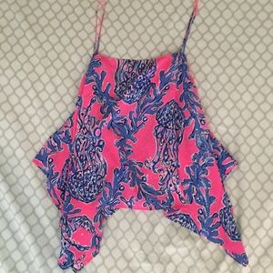 Lily Pulitzer Silk Tank Top